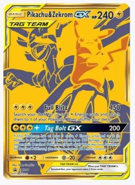 Pikachu & Zekrom GX - SM248 SM Promos # SM248 - Sweets and Geeks