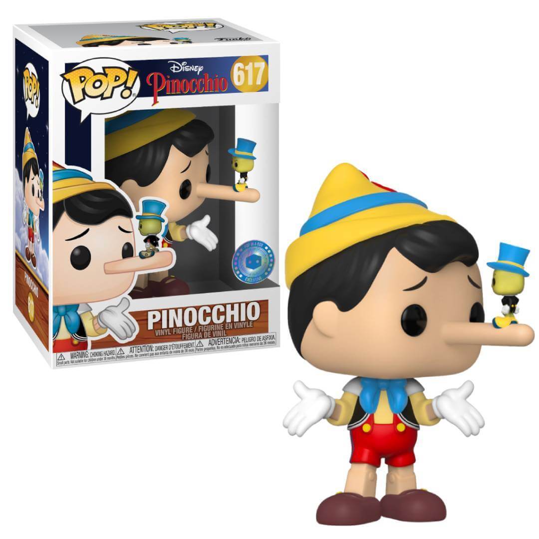 Funko Pop! Disney: Pinocchio - Sweets (Pop-In-Box) and Pinocchio – #617 Geeks