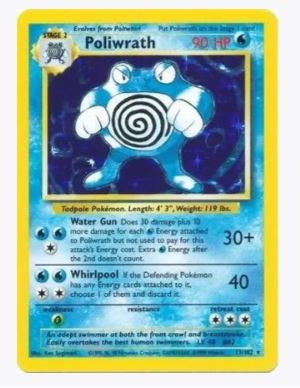 Poliwrath Base Set # 13/102 - Sweets and Geeks