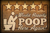 Poop Metal Tin Sign - Sweets and Geeks