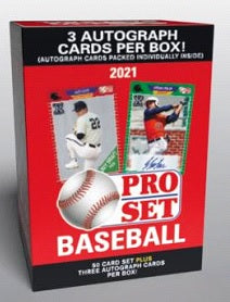 2021 Pro Set Baseball Hobby Blaster Box - Sweets and Geeks