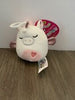 Squishmallows Keychain - Raquel the Unicorn 3.5" - Sweets and Geeks