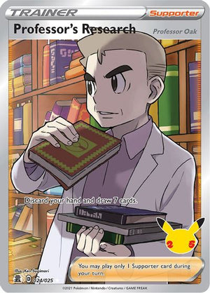 Professor's Research (Full Art) Celebrations # 024/025 - Sweets and Geeks