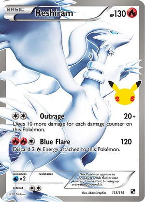 Reshiram Celebrations: Classic Collection # 113/114 - Sweets and Geeks