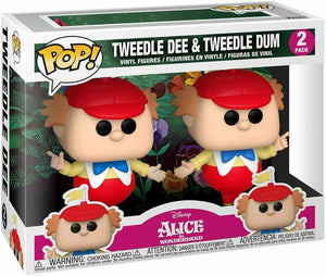 Funko Pop! Alice in Wonderland - Tweedle Dee & Tweedle Dum 2 Pack - Sweets and Geeks