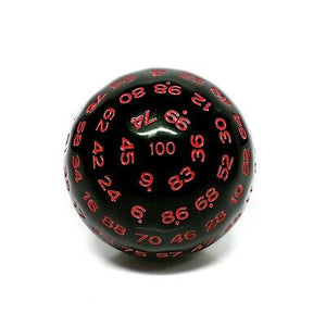 d100 Black/Red - Sweets and Geeks