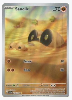 Sandile (Illustration Rare) SV01: Scarlet & Violet Base Set # 216/198 - Sweets and Geeks