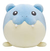 Spheal Japanese Pokémon Center Mocchiritchi Plush - Sweets and Geeks