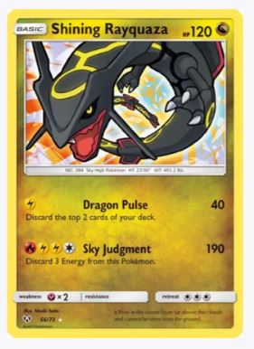 Shining Rayquaza Shining Legends # 56/73 - Sweets and Geeks