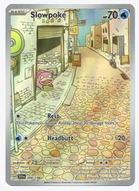 Slowpoke (Illustration Rare) SV01: Scarlet & Violet Base Set # 204/198 - Sweets and Geeks