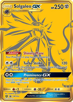 Solgaleo GX - SM104a SM Promos # SM104a - Sweets and Geeks