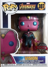 Funko Pop! Marvel: Avengers Infinity War - Vision (Special Edition Sticker) #307 - Sweets and Geeks