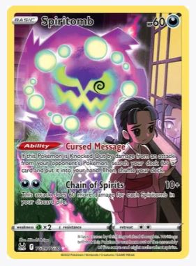 Spiritomb SWSH11: Lost Origin Trainer Gallery # TG09/TG30 - Sweets and Geeks