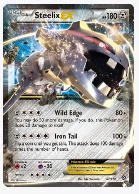 Steelix EX XY - Steam Siege # 67/114 - Sweets and Geeks