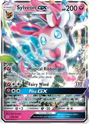 Sylveon GX SM - Guardians Rising # 92/145 - Sweets and Geeks