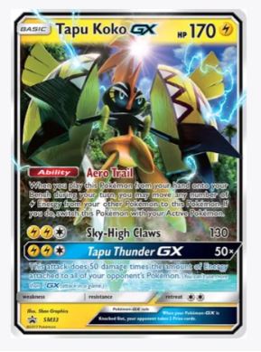 Tapu Koko GX - SM33 SM Promos # SM33 - Sweets and Geeks