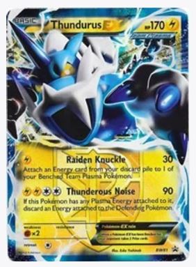 Thundurus EX (Team Plasma) Black and White Promos	# BW81 - Sweets and Geeks