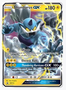 Thundurus GX SM Promos # SM133 - Sweets and Geeks