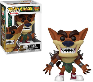 Funko Pop Games: Crash Bandicoot - Tiny Tiger #533 - Sweets and Geeks