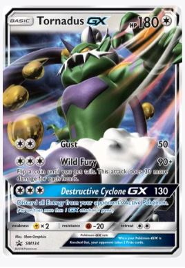 Tornadus GX SM Promos # SM134 - Sweets and Geeks