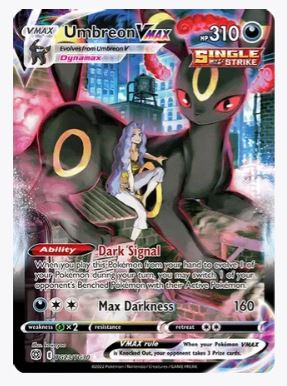 Umbreon VMAX SWSH09: Brilliant Stars Trainer Gallery # TG23/TG30 - Sweets and Geeks