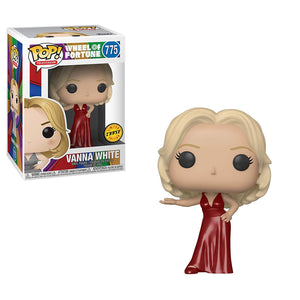 Funko Pop Television: Wheel of Fortune - Vanna White (Red Dress) Chase #775 - Sweets and Geeks