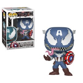 Funko Pop! Vemon - Venomized Captain America #364 - Sweets and Geeks