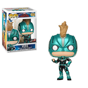 Funko Pop! Captain Marvel - Vers (Masked) (GameStop Exclusive) #434 - Sweets and Geeks