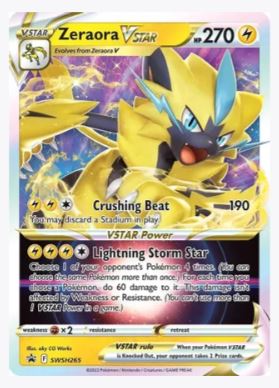 Zeraora VSTAR SWSH: Sword & Shield Promo Cards # SWSH265 - Sweets and Geeks