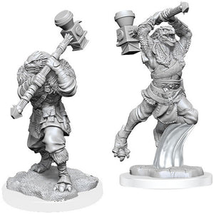 Critical Role Unpainted Miniatures: W1 Ravenite Barbarian - Sweets and Geeks