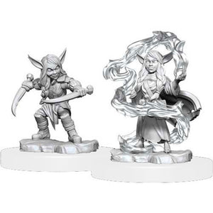 Critical Role Unpainted Miniatures: W1 Goblin Sorcerer and Rogue - Sweets and Geeks