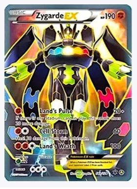 Zygarde EX - 54a/124 Alternate Art Promos # 54a/124 - Sweets and Geeks